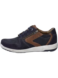 Josef Seibel Sneaker Schnürschuh (2532016) Hellblau/Dunkelblau/Braun/Blau