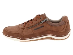 Romika Softrelax Sneaker Schnürschuh Braun/Beige/Dunkelbraun