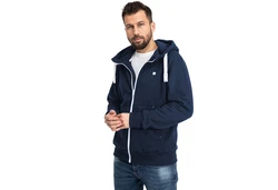 DEPROC Active Kapuzensweatshirt FinnCMYK II MEN Blau/Dunkelblau/Hellblau