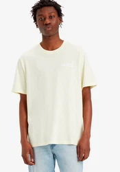 Levi's Rundhalsshirt RELAXED FIT TEE Gelb