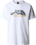 THE NORTH FACE T-Shirt M SS MOUNTAIN LINE blau/grau/puder/wei