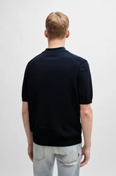 BOSS ORANGE Strickpullover Asac_P mit Polokragen 