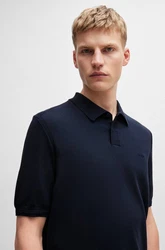 BOSS ORANGE Strickpullover Asac_P mit Polokragen 