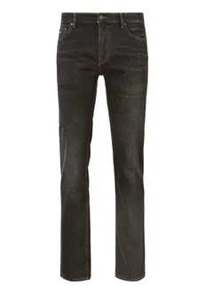 BOSS ORANGE Slim-fit Jeans Delaware BC-C mit Coin-Pocket Khaki/Dunkelgrün