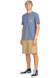 T-Shirt STACKED ARCH PK mit Logodruck