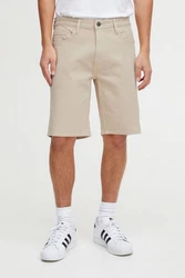 Blend Jeansshorts Blau/Beige/Hellblau