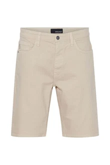 Blend Jeansshorts Blau/Beige/Hellblau