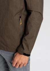 Killtec Funktionsjacke mit abzippbarer Kapuze Braun/Khaki/Grau/Dunkelbraun
