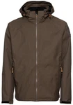 Killtec Funktionsjacke mit abzippbarer Kapuze Braun/Khaki/Grau/Dunkelbraun