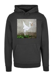 Kapuzensweatshirt Herren Origami Bird Hoody (1-tlg)