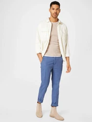 Key Largo Rundhalspullover Sarasota (1-tlg) Khaki/Beige/Braun