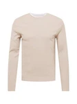 Key Largo Rundhalspullover Sarasota (1-tlg) Khaki/Beige/Braun