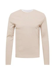 Key Largo Rundhalspullover Sarasota (1-tlg) Khaki/Beige/Braun