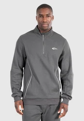 Smilodox Sweatshirt Jones Grau/Dunkelgrau/Hellgrau