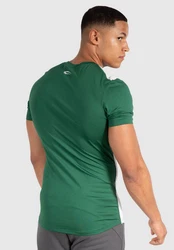 Smilodox T-Shirt Maison Mesh Dunkelgrün/Grün