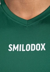 Smilodox T-Shirt Maison Mesh Dunkelgrün/Grün