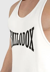 Smilodox Tanktop Classic Pro Gelb/Weiß/Creme