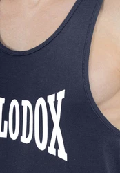Smilodox Tanktop Classic Pro Dunkelblau/Gelb/Rot/Schwarz