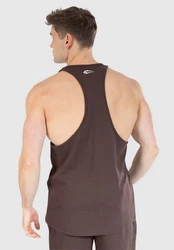 Smilodox Tanktop Classic Pro Dunkelbraun/Gelb/Beige/Khaki/Braun