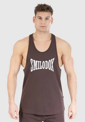Smilodox Tanktop Classic Pro Dunkelbraun/Gelb/Beige/Khaki/Braun