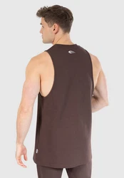 Smilodox Tanktop Classic Pro Oversize Gelb/Braun/Rot/Dunkelbraun