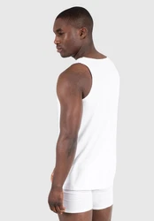 Smilodox Tanktop Karrry Weiß/Schwarz/Creme