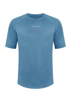 Smilodox T-Shirt Pereira Nachhaltig Blau/Pastell/Hellblau