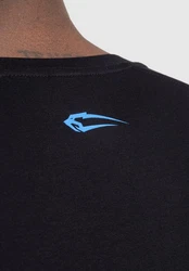 Smilodox T-Shirt Timmy Schwarz/Gelb/Grün/Blau/Dunkelblau