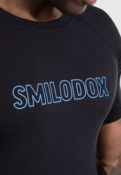 Smilodox T-Shirt Timmy Schwarz/Gelb/Grün/Blau/Dunkelblau