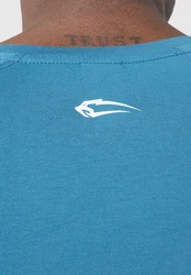 Smilodox T-Shirt Timmy Blau/Hellblau/Türkis