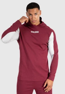 Smilodox Hoodie Maison Dunkelrot