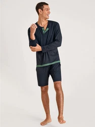 CALIDA DSW Balancing Herren Pyjamahose Dunkelblau
