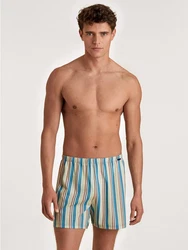 Calida Prints Herren Shorts Blau/Mischfarben/Beige/Creme