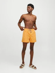 Jack & Jones Badeshorts JPSTFIJI JJSWIM SOLID SN orange/wei
