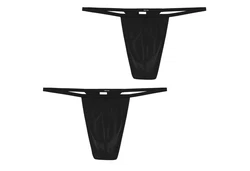 Hom Slip PLUME G-String Schwarz