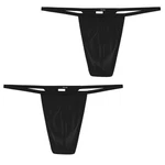 Hom Slip PLUME G-String Schwarz Hom Slip PLUME G-String Schwarz