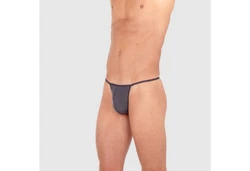 Hom Slip PLUME G-String Lila/Dunkelblau