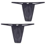 Hom Slip PLUME G-String Lila/Dunkelblau Hom Slip PLUME G-String Lila/Dunkelblau
