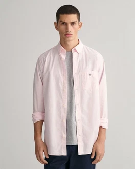 GANT Hemd hellgrau/rosa/rot