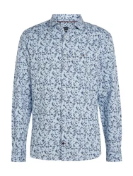 Tommy Hilfiger Langarmhemd CL W-CO/LI DITSY FLOWER SF SHIRT Blau/Hellblau