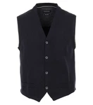 CASAMODA Strickweste uni Dunkelblau/Hellblau/Schwarz