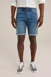 WE Fashion Shorts Blau/Dunkelblau/Hellblau/Pastell