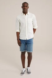 WE Fashion Shorts Blau/Dunkelblau/Hellblau/Pastell