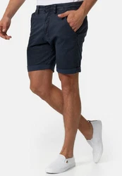 Indicode Chinoshorts Estrada Dunkelblau/Blau/Hellblau