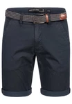 Indicode Chinoshorts Estrada Dunkelblau/Blau/Hellblau