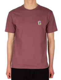 T-Shirt - Basic T-Shirt mit Aufdruck - Kurzarm Shirt mit Print