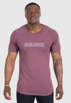 Smilodox T-Shirt Timmy Dunkelrot/Lila/Braun/Bordeaux
