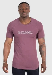 Smilodox T-Shirt Timmy Dunkelrot/Lila/Braun/Bordeaux