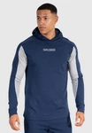 Smilodox Hoodie Maison Dunkelblau/Gelb/Grün/Blau/Grau