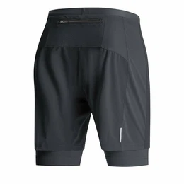 Laufhose R5 2in1 Shorts Black S